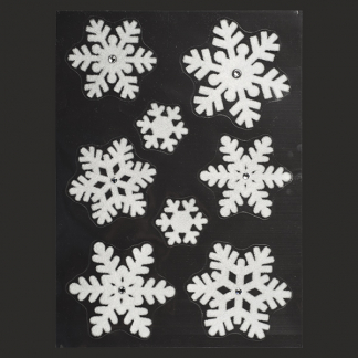 PEHA Raamstickers kerst | PEHA | 8 stuks (Sneeuwvlokken) RD-60265 K150303214 - 1