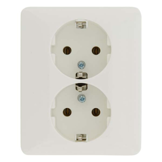 PEHA Stopcontact | PEHA | ST (Inbouw, Randaarde, Wit) 54662 6601150 K180106016 - 2