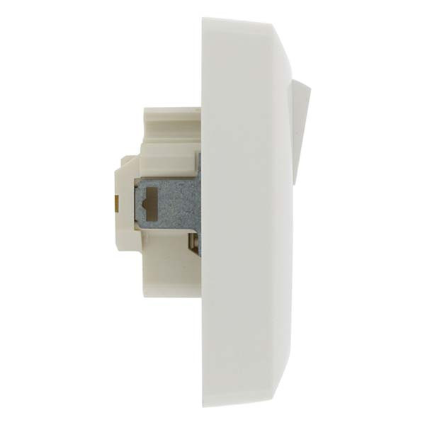 PEHA Stopcontact met schakelaar | PEHA (Inbouw, Randaarde, Serie, Wit) 66.011.71 K180106626 - 5
