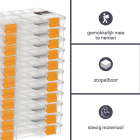 Perel Assortimentsdoos | Perel | 230 x 150 x 33 mm (15 vakjes, Transparant) OMRC9 K100401015 - 2