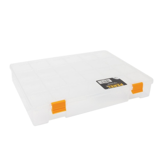 Perel Assortimentsdoos | Perel | 324 x 247 x 51 mm (21 vakjes, Transparant) OMRC13 K100401014