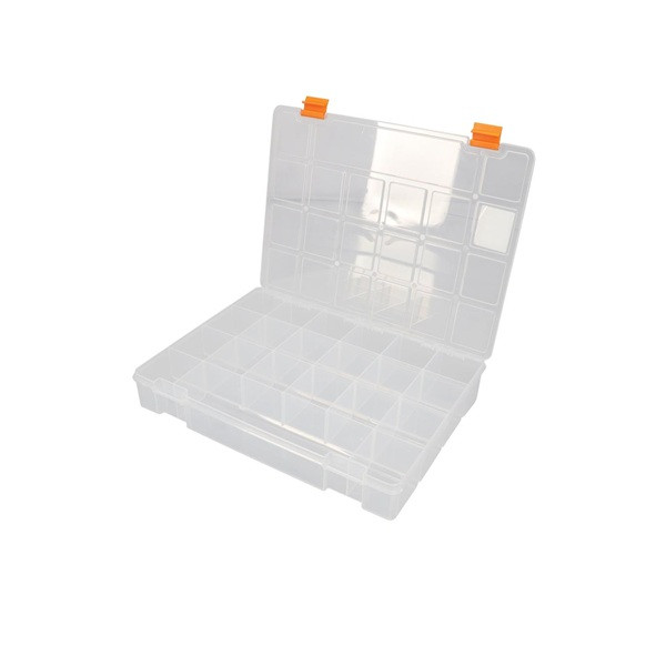 Perel Assortimentsdoos | Perel | 324 x 247 x 51 mm (21 vakjes, Transparant) OMRC13 K100401014 - 2