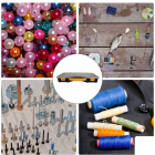 Perel Assortimentsdoos | Perel | 510 x 341 x 70 mm (20 vakjes, Zwart/Geel) OMR24 K100401012 - 3