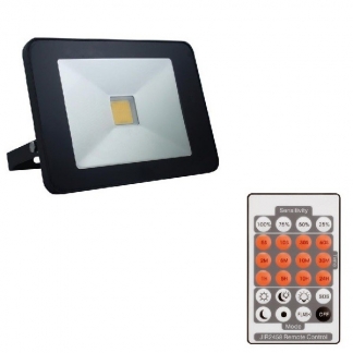 Perel Beveiligingslamp met sensor | Perel (50W, 3750lm, 4000K, Binnen/Buiten) LEDA5005NW-BM A150305118 - 1