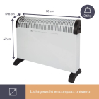 Perel Convectorkachel | Perel (2000W, Ruimtes tot 25 m²) CH0006 K170101148 - 4