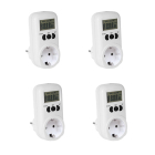Perel Energiemeter | Perel | 4 stuks (Digitaal, 3600W, Randaarde)  V100201007 - 1