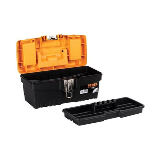 Perel Gereedschapskist | Perel | 32 x 15.5 x 13.9 cm (Afsluitbaar, Metalen sluiting, Kunststof) OM13M K100401016 - 4