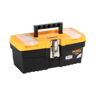 Perel Gereedschapskist | Perel | 32 x 15.5 x 13.9 cm (Afsluitbaar, Metalen sluiting, Kunststof) OM13M K100401016