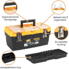 Perel Gereedschapskist | Perel | 41.3 x 21.2 x 18.6 cm (Afsluitbaar, Metalen sluiting, Kunststof) OM16M K100401017 - 3