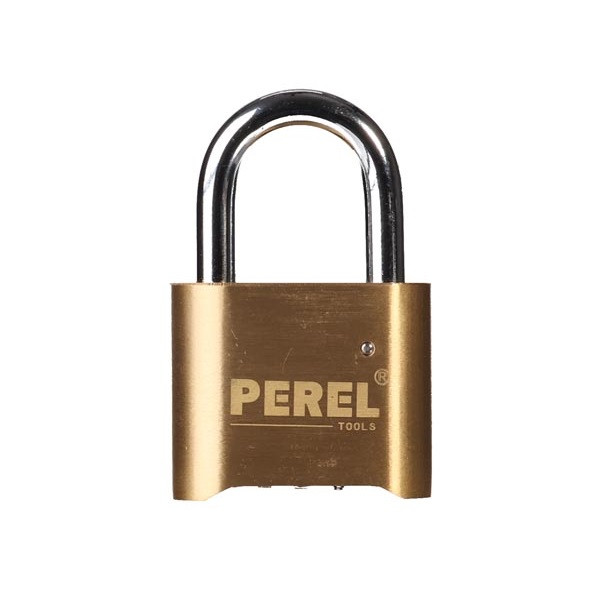 Perel Hangslot | Perel | 50 mm (Cijferslot, Stalen beugel) SLKC50 K170404316 - 1