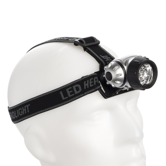 Perel Hoofdlamp | Perel (65 Lumen, Verstelbare hoofdband, Weerbestendig) EHL12 K150306063 - 