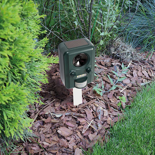 Perel Kattenverjager | Perel | 65 m² (USB, Ultrasoon, Zonne-energie) SON202S A170105690 - 6