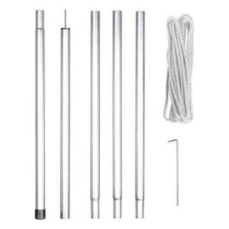 Perel Paal voor schaduwdoek | Perel (Met scheerlijn, 2.5 meter) GSSK1 K170103084 - 2