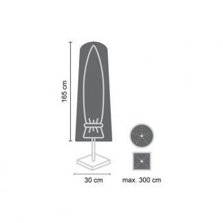 Perel Parasolhoes | 165 x Ø 30 cm (Tot 3 meter, PP) OCP03 K170103111 - 