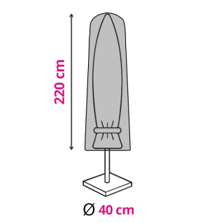 Perel Parasolhoes | Perel | 220 x Ø 40 cm (Tot 4 meter, PP) OCP04 K170102218 - 1