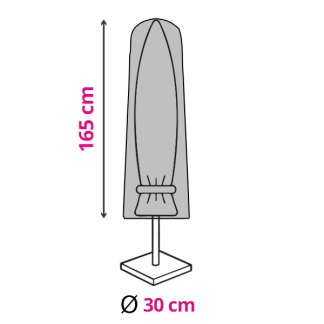 Perel Parasolhoes | Velleman | 165 x Ø 30 cm (Tot 3 meter, PP) OCP03 K170103111 - 1