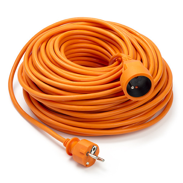 Perel Penaarde verlengsnoer | Perel | 40 meter (IP20, 3 x 1.5 mm², Oranje) EC40 K120601071 - 2