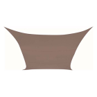 Perel Schaduwdoek | Perel (Rechthoek, Waterafstotend, 4 x 3 meter, Taupe) GSS4430TA K170103074 - 2