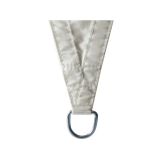 Perel Schaduwdoek driehoek | Perel | 3.6 x 3.6 x 3.6 meter (Waterafstotend, Crème) GSS3360 K170103064 - 3