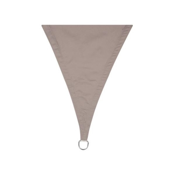 Perel Schaduwdoek driehoek | Perel | 3.6 x 3.6 x 3.6 meter (Waterafstotend, Taupe) GSS3360TA K170103065 - 2