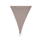Perel Schaduwdoek driehoek | Perel | 3.6 x 3.6 x 3.6 meter (Waterafstotend, Taupe) GSS3360TA K170103065 - 3