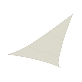 Perel Schaduwdoek driehoek | Perel | 5 x 5 x 5 meter (Waterafstotend, Crème) GSS3500 K170103066 - 