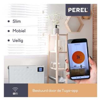Perel Slimme convectorkachel | Perel (3 hittestanden, Wifi, Overhittingsbescherming) Smart1310 K170101170 - 5