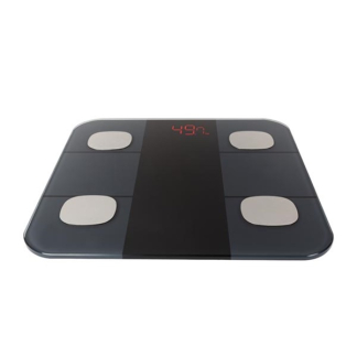 Perel Slimme weegschaal | Perel (Wifi, BMI, Veiligheidsglas, 12 meetfuncties) VTBAL206 K170203121 - 2