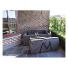 Perel Tuinkussenhoes | Perel | 125 x 40 x 50 cm (PP, Grijs) OCCB K170102208 - 3