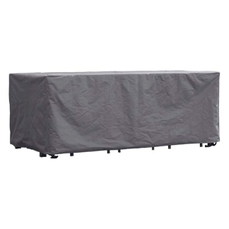Perel Tuinsethoes | Rechthoekig | 285 x 180 x 95 cm (PP, Grijs) OCGS-XL K170102204 - 2