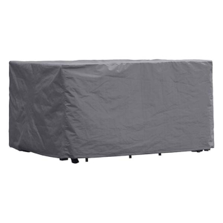 Perel Tuinsethoes | Vierkant | 185 x 150 x 95 cm (PP, Grijs) OCGS-M K170102201 - 2