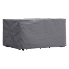 Perel Tuinsethoes | Vierkant | 185 x 150 x 95 cm (PP, Grijs) OCGS-M K170102201 - 2