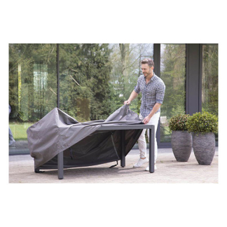 Perel Tuintafelhoes | Perel | 145 x 105 x 75 cm (PP, Grijs) OCT140 K170102210 - 3