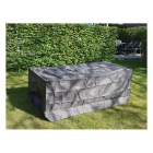 Perel Tuintafelhoes | Perel | 165 x 105 x 75 cm (PP, Grijs) OCT160 K170102211 - 3