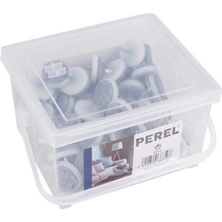Perel Vilt met spijker | Ø 24 mm | 80 stuks (Grijs) DTF13 K081000259 - 2