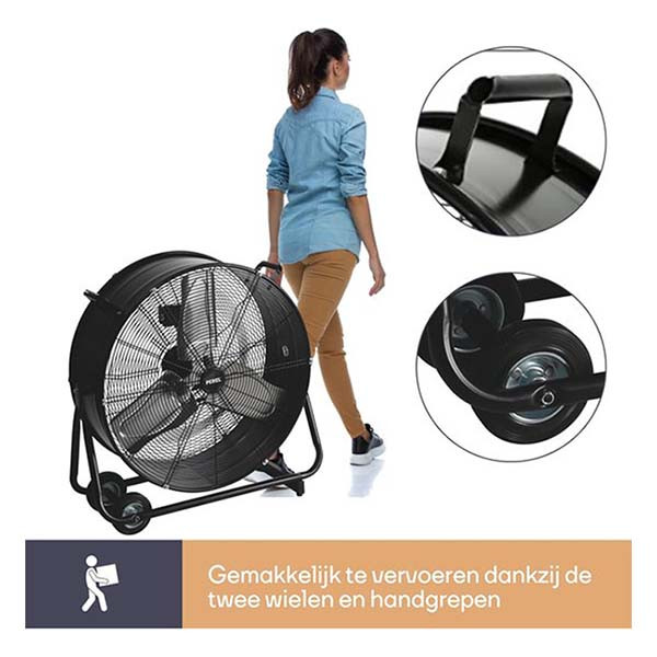 Perel Vloerventilator | Perel | Ø 75 cm (3 standen, Kantelbaar) CFAN0475 K170104167 - 4