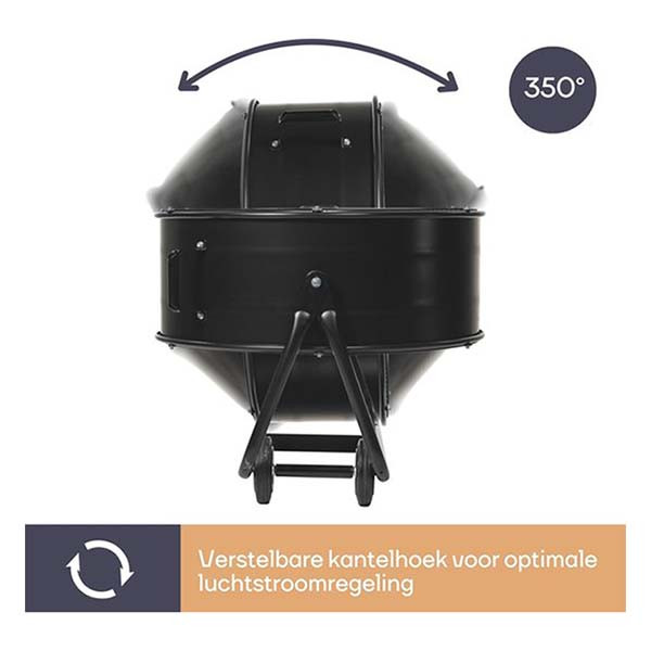 Perel Vloerventilator | Perel | Ø 75 cm (3 standen, Kantelbaar) CFAN0475 K170104167 - 5