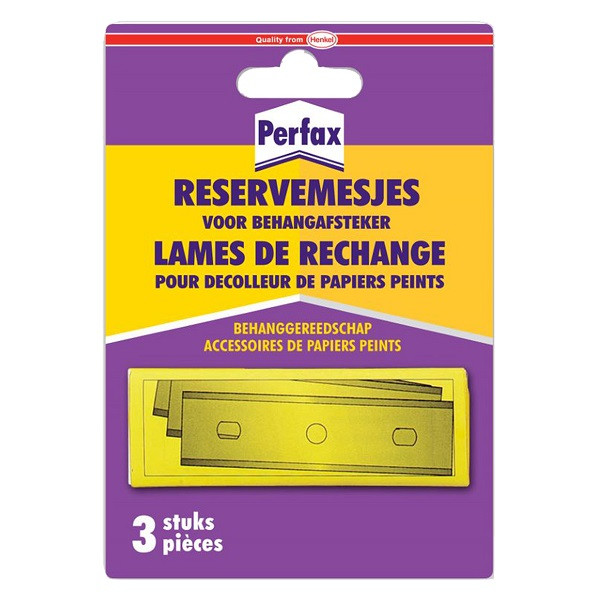 Perfax Reserve mesjes behangafsteker | Perfax | 3 stuks (Metaal) 24.901.95 K180107165 - 1