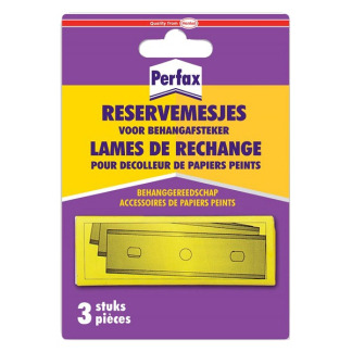 Perfax Reserve mesjes behangafsteker | Perfax | 3 stuks (Metaal) 24.901.95 K180107165 - 