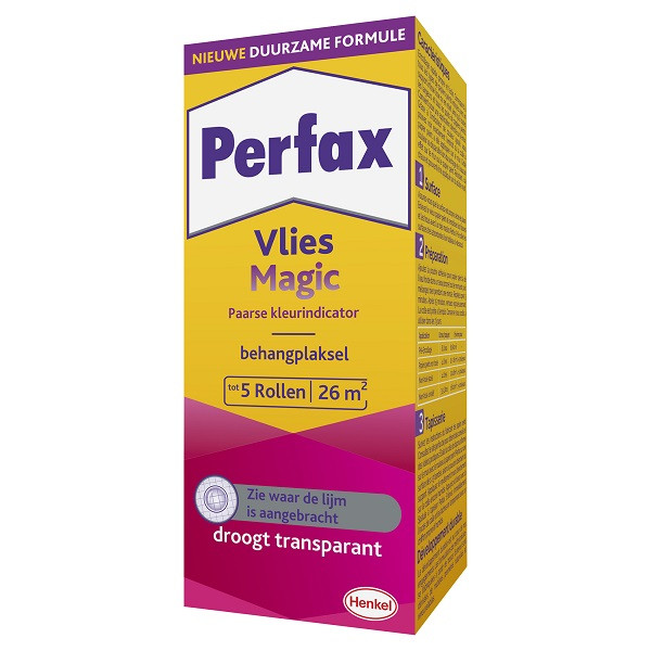 Perfax Vliesbehanglijm | Perfax | 200 gram (Poeder, Kleurindicator) 24.901.45 K180107155 - 1