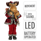 PerfectLED Bewegende rendier | PerfectLED | 95 cm (Muziek, Batterijen) ASK002970 K151001038 - 3