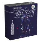 PerfectLED Cascadeverlichting zilverdraad | 10 Takken | PerfectLED (80 leds, Batterijen, Binnen/Buiten, Multicolor) AX9732610 K151002249 - 1