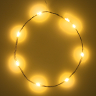 PerfectLED Cascadeverlichting zilverdraad | 10 Takken | PerfectLED (80 leds, Warm wit, Batterijen, 75 cm, Binnen) AX9731210 K151200213 - 3