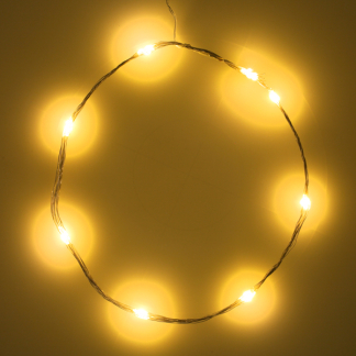 PerfectLED Cascadeverlichting zilverdraad | 10 Takken | PerfectLED (80 leds, Warm wit, batterijen, 75 cm) AX9731210 K151200213 - 3