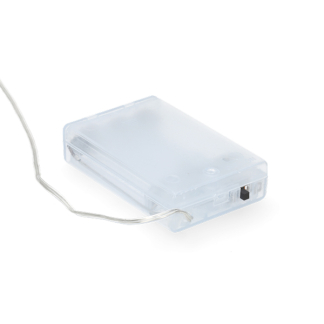 PerfectLED Cascadeverlichting zilverdraad | 10 Takken | PerfectLED (80 leds, Warm wit, batterijen, 75 cm) AX9731210 K151200213 - 5