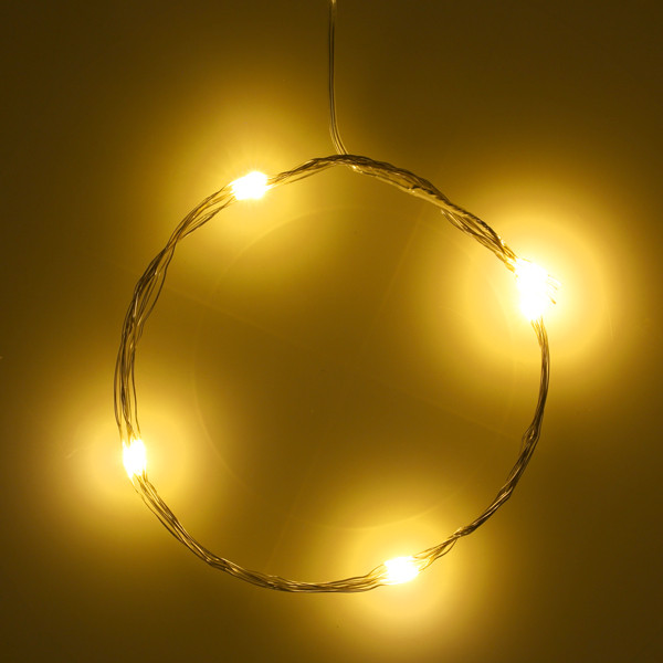 PerfectLED Cascadeverlichting zilverdraad | 8 Takken | PerfectLED | Multi Action (40 leds, Warm wit, batterijen, 45 cm) AX9731200 A151200212 - 3