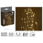 PerfectLED Cascadeverlichting zilverdraad | 8 Takken | PerfectLED (160 leds, Warm wit, batterijen, 190 cm) AX9731220 K151200214 - 4