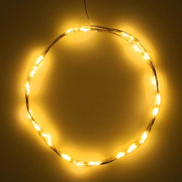 PerfectLED Cascadeverlichting zilverdraad | 8 Takken | PerfectLED (160 leds, Warm wit, batterijen, 190 cm) AX9731220 K151200214 - 3