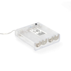 PerfectLED Cascadeverlichting zilverdraad | 8 Takken | PerfectLED (160 leds, Warm wit, batterijen, 190 cm) AX9731220 K151200214 - 5