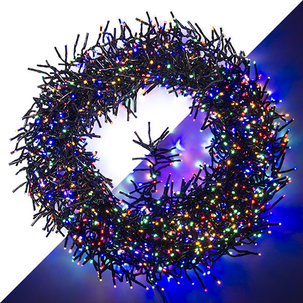 PerfectLED Clusterverlichting | 17.6 meter | PerfectLED (2016 leds, Timer, Binnen/Buiten, Gekleurd) AGL550260 K151002326 - 1